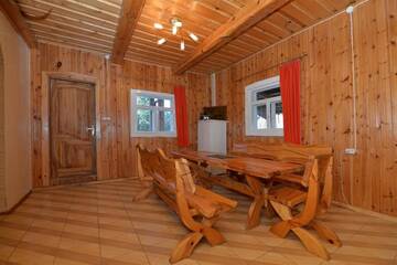 Фото номера Вилла с 3 спальнями Лоджи Poilsis Pušyne г. Ginučiai 25